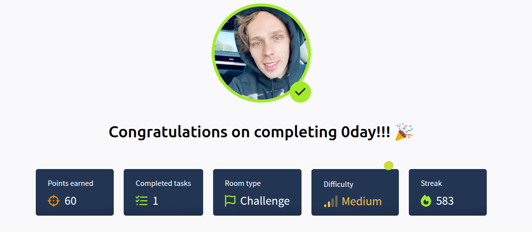 0day CTF Notes | TryHackMe | Medium