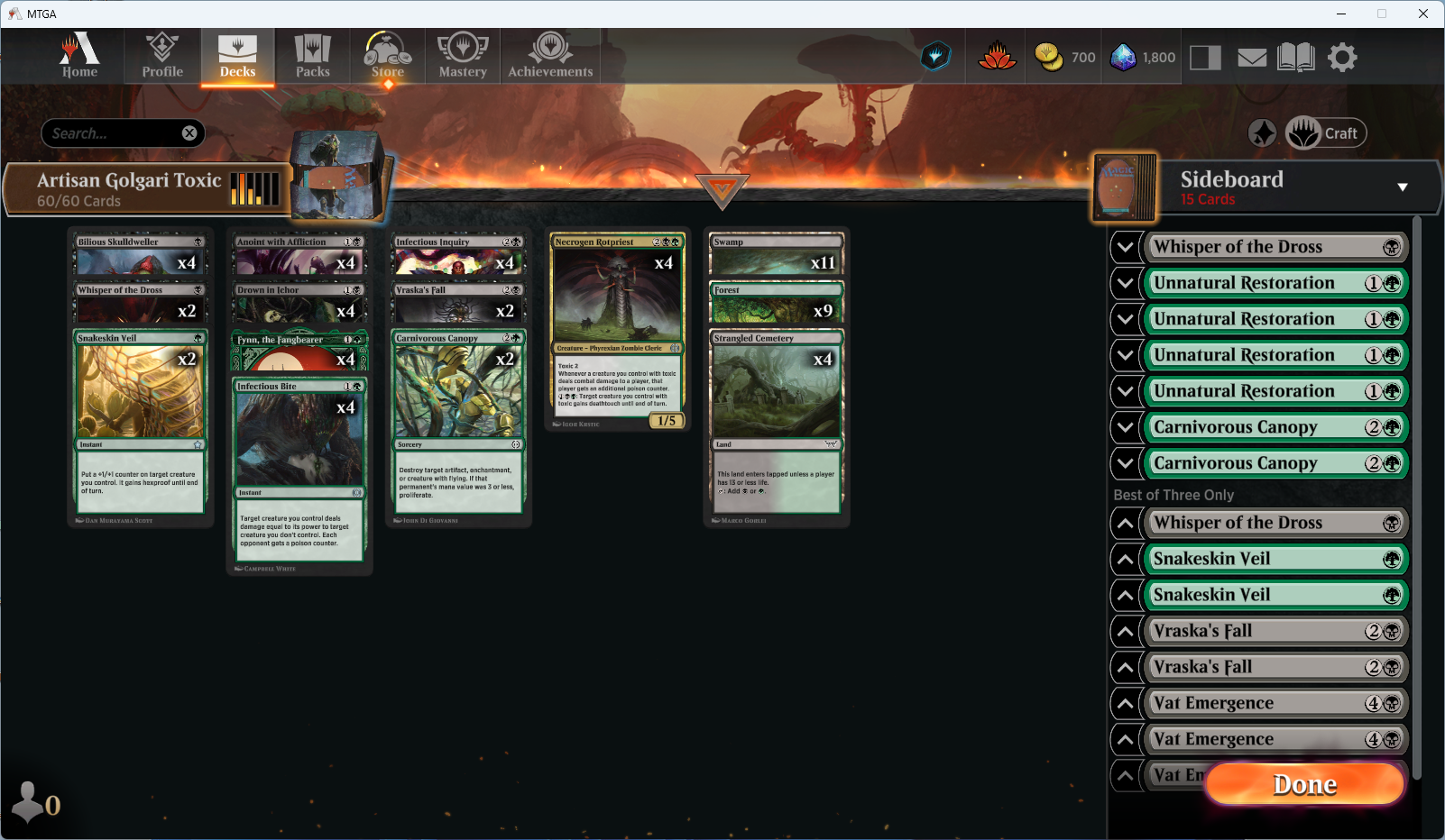 A Beginners' Control Deck: Toxic Poison Control | by Christopher Galbreath  | Medium