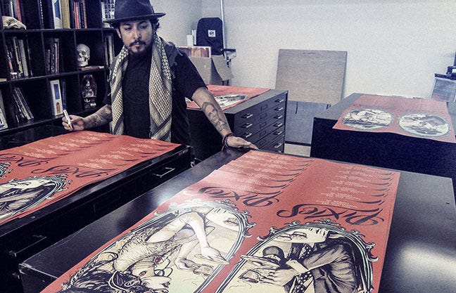 Munk One: The Art of Making Concert Posters | by Jeff Gorra