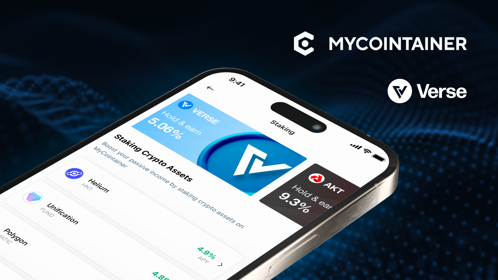 Unlock Enhanced Crypto Experiences: VERSE Token Now Integrated into  MyCointainer | by Bitcoin.com | Bitcoin.com