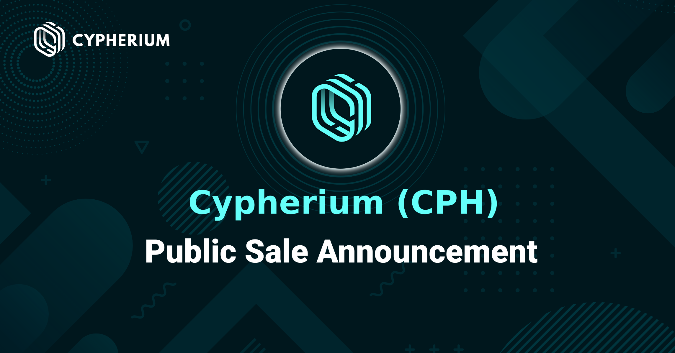 Cypherium | Public Sale Announcement | by Cypherium | Cypherium | Medium
