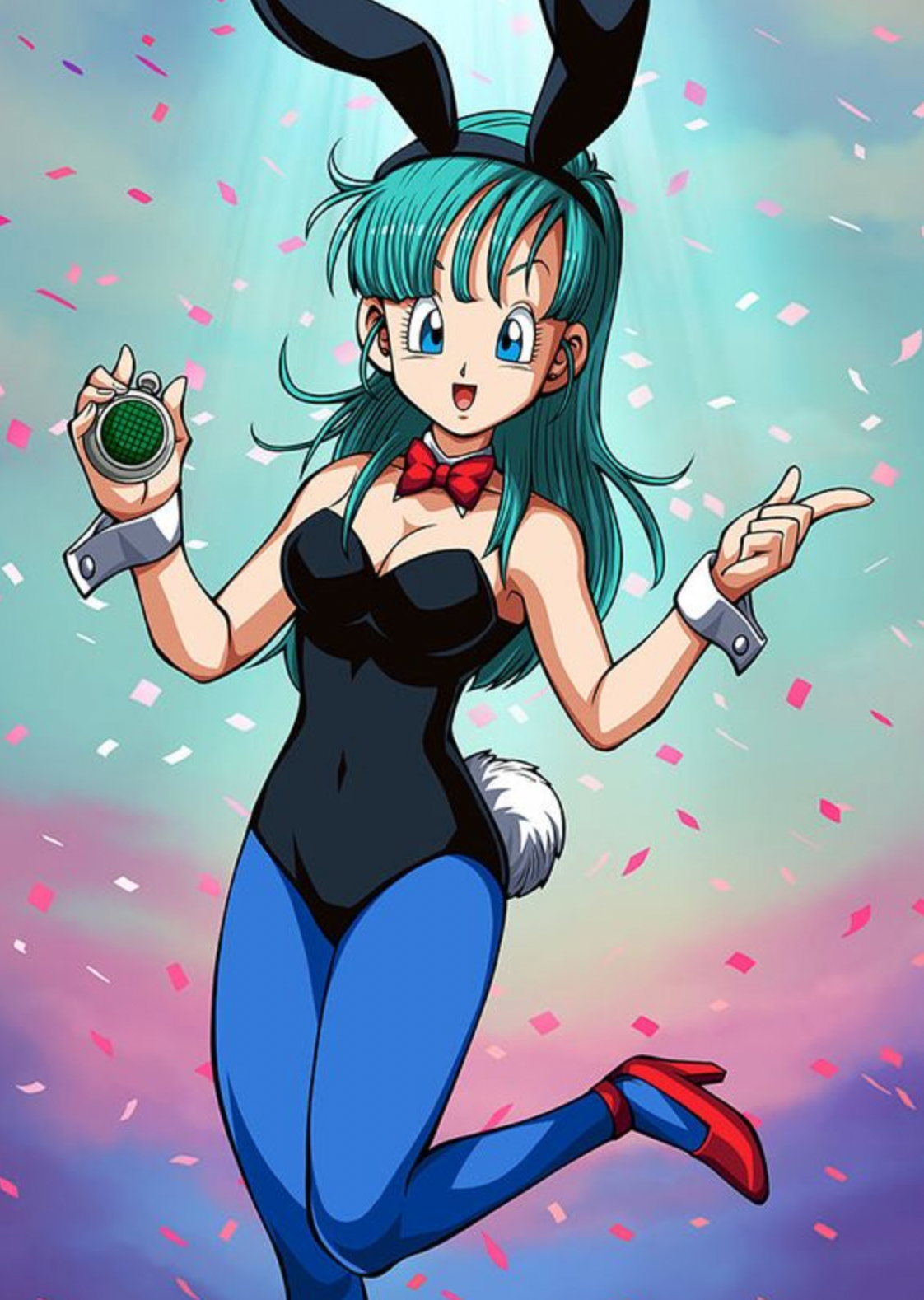 sexy anime bunny suit The Wand Thigh Harness
