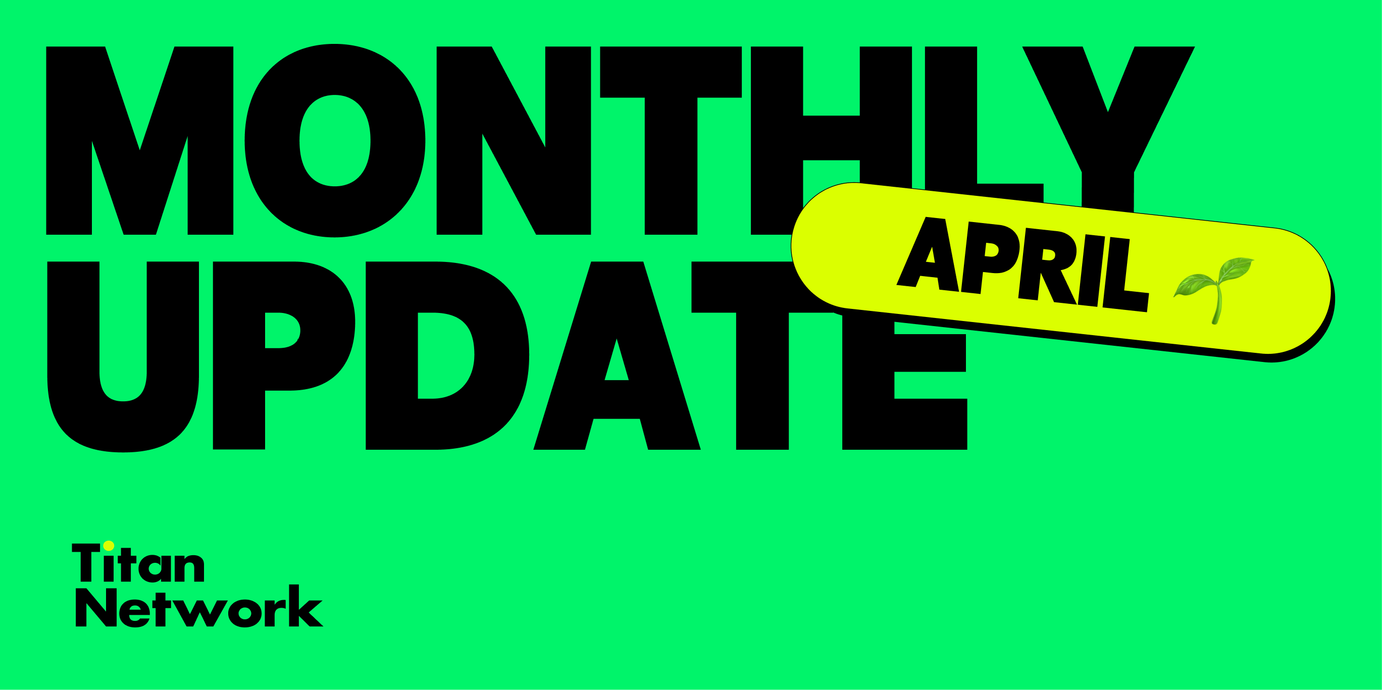 The Most Exciting News from April