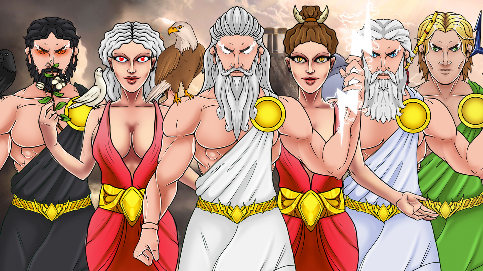 Solana Greek GODs. Solana Greek Gods is an assemblage of… | by BoyCope |  Medium