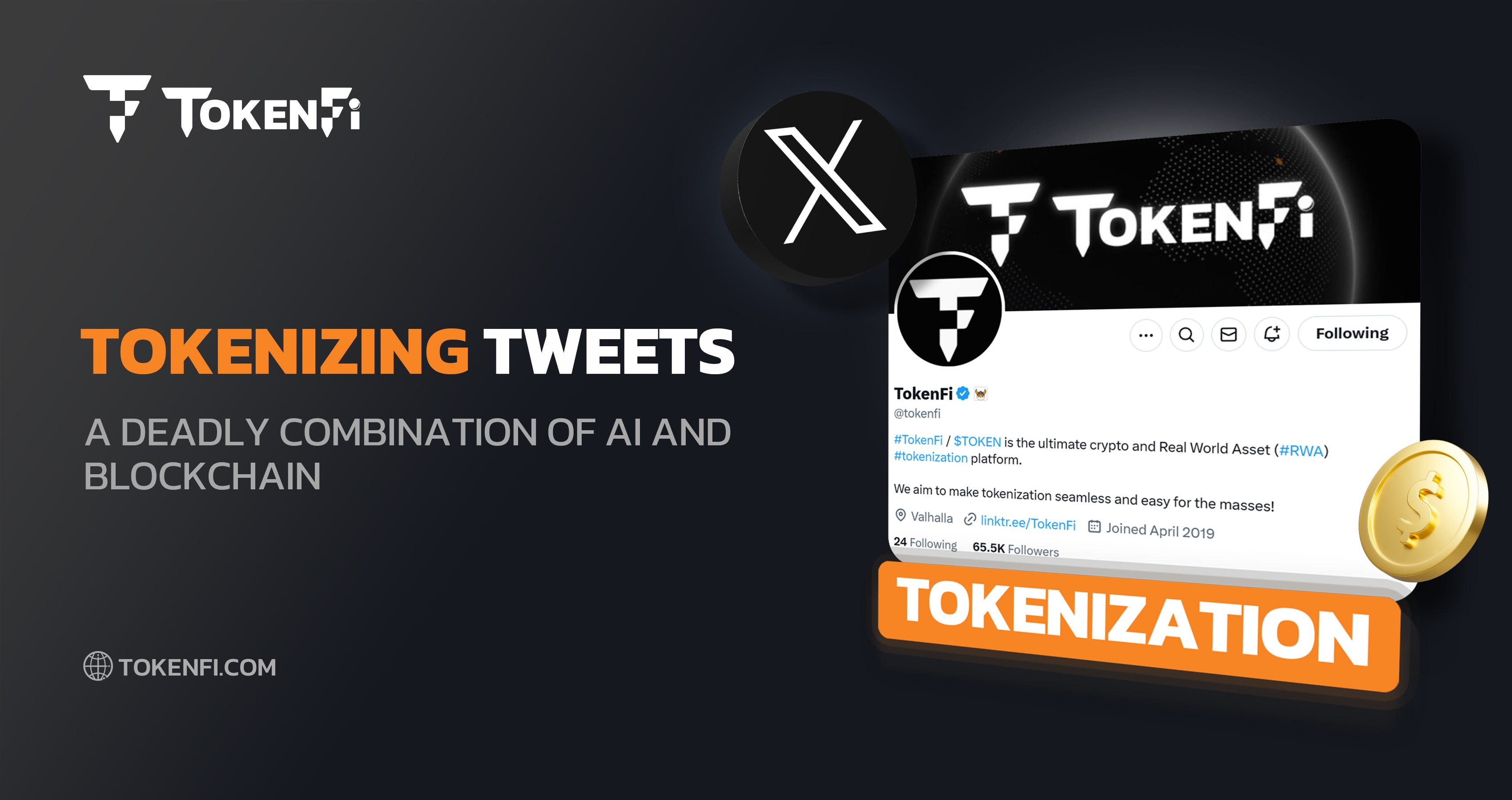 Tokenizing Tweets — A Deadly Combination of AI and Blockchain | by TokenFi  | Medium