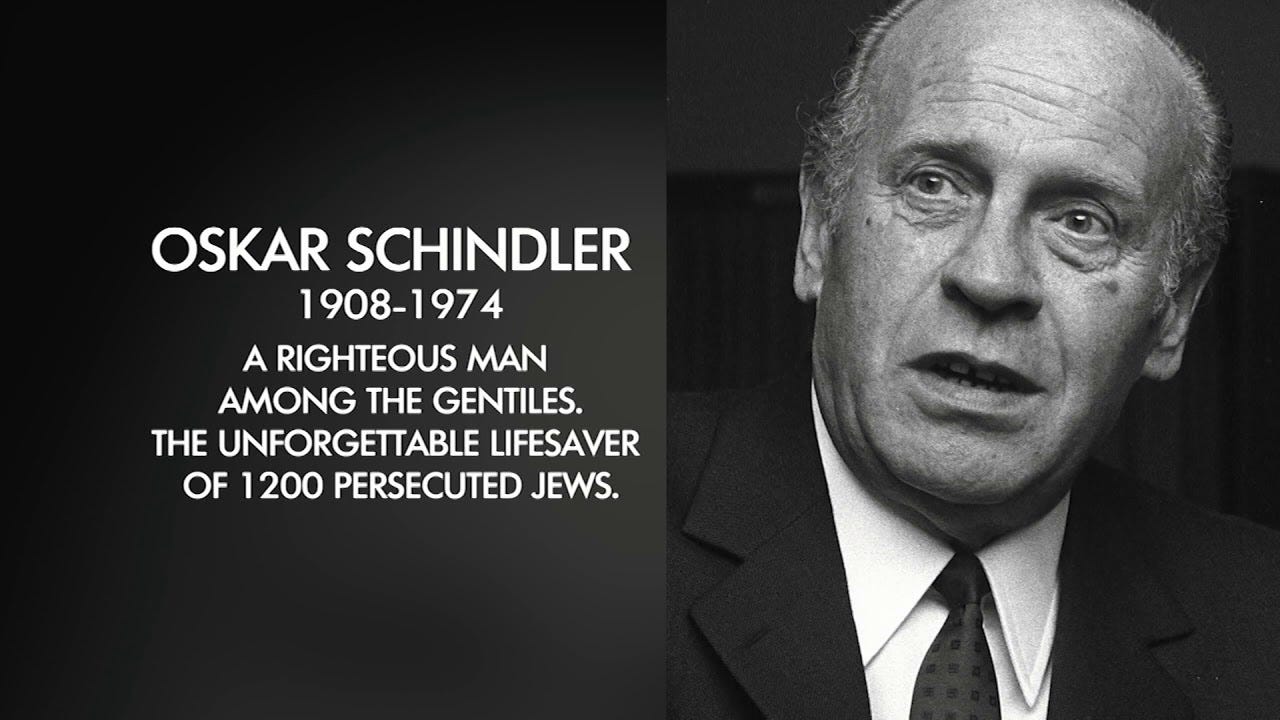 Oskar Schindler \u0026 “Being Human”. Being Right Vs Doing Right. #beinghuman |  by Héms 😎 | Humanité | Medium, image size:1280x720