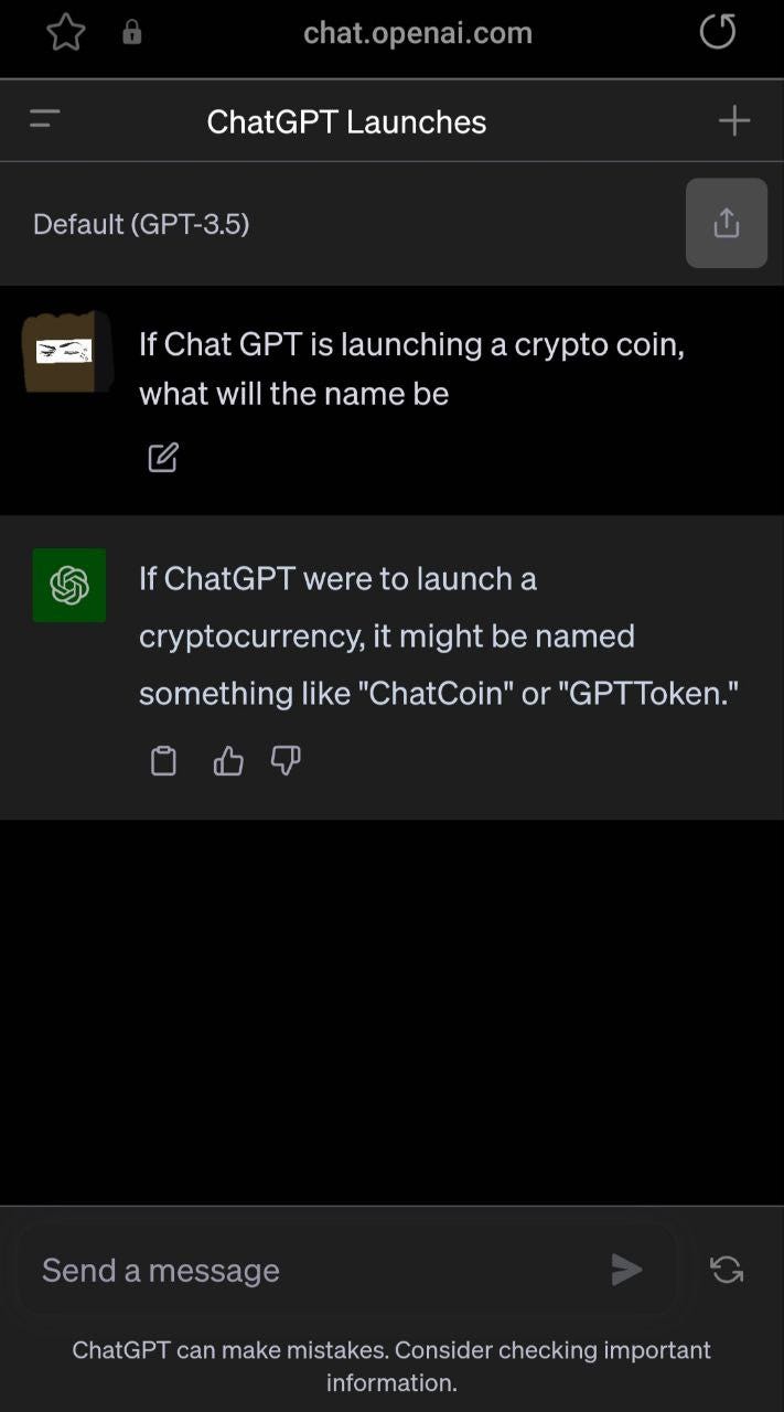Chat Coin The Coin Made By CHAT GPT | by Chat Coin | Medium