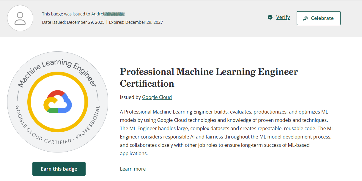 How I passed the Google Cloud Professional Machine Learning