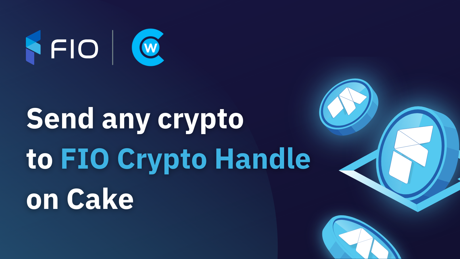 Cake Wallet Integrates FIO Send to Simplify Cryptocurrency Transactions |  by FIO | FIO Blog | Medium