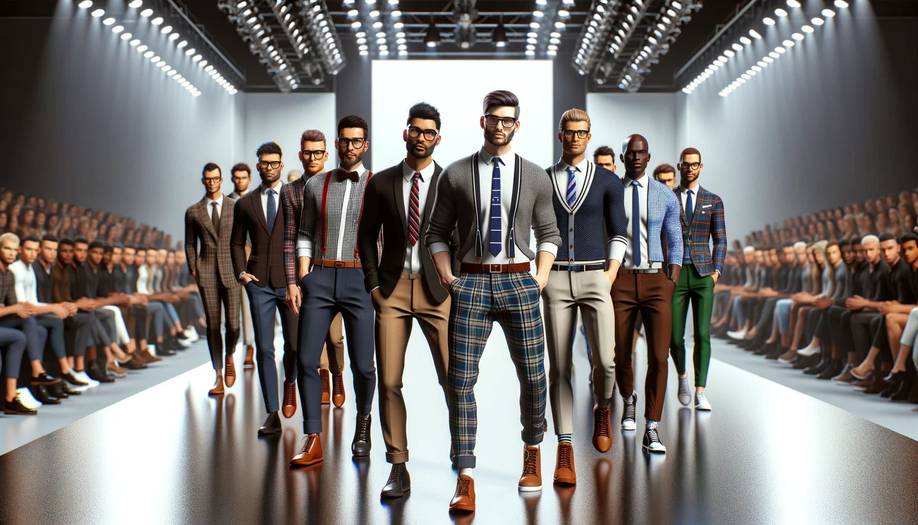 Geek Chic. Express Your Inner Nerd | by Myk Eff | AI and Men's Fashion |  Medium, image size:1792x1024