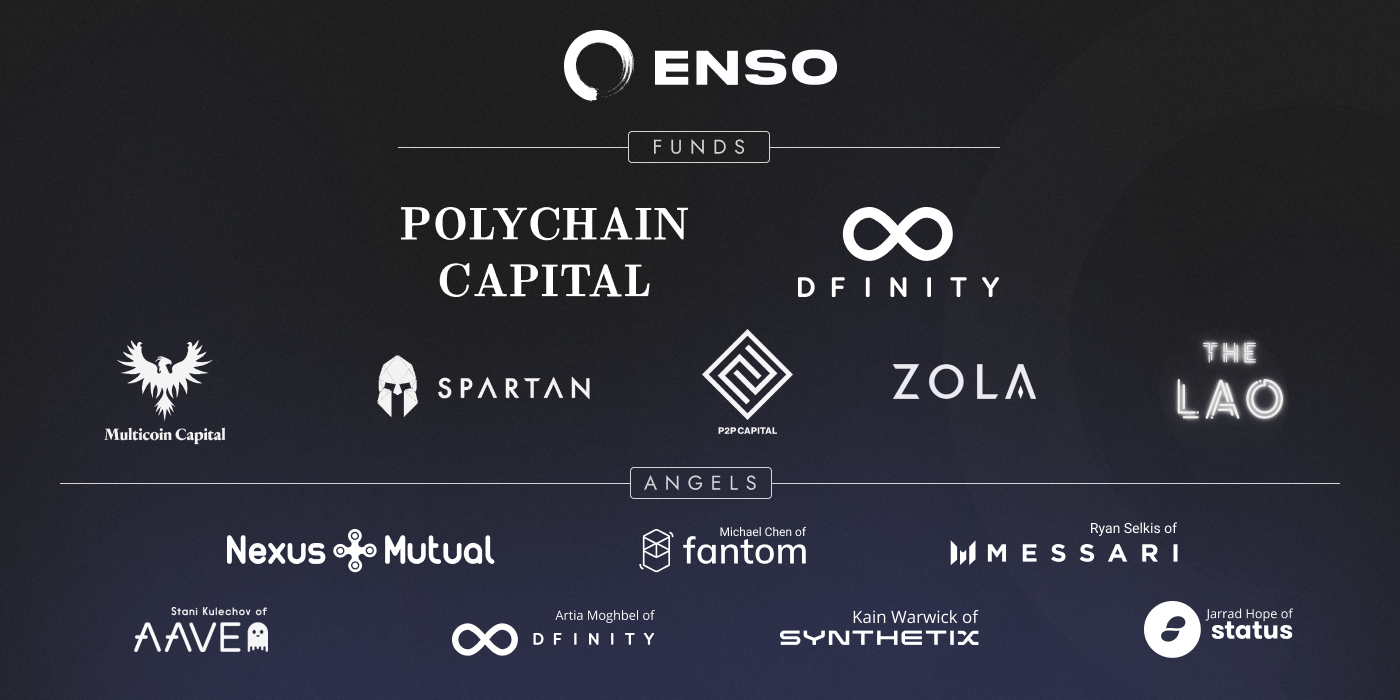 Enso Finance Raises $5m To Enable Composable Trading Strategies and Social  Trading in DeFi | by EnsoFinance | EnsoFinance | Medium