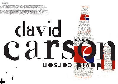 The Work of Designer David Carson | by Fredrick Royster