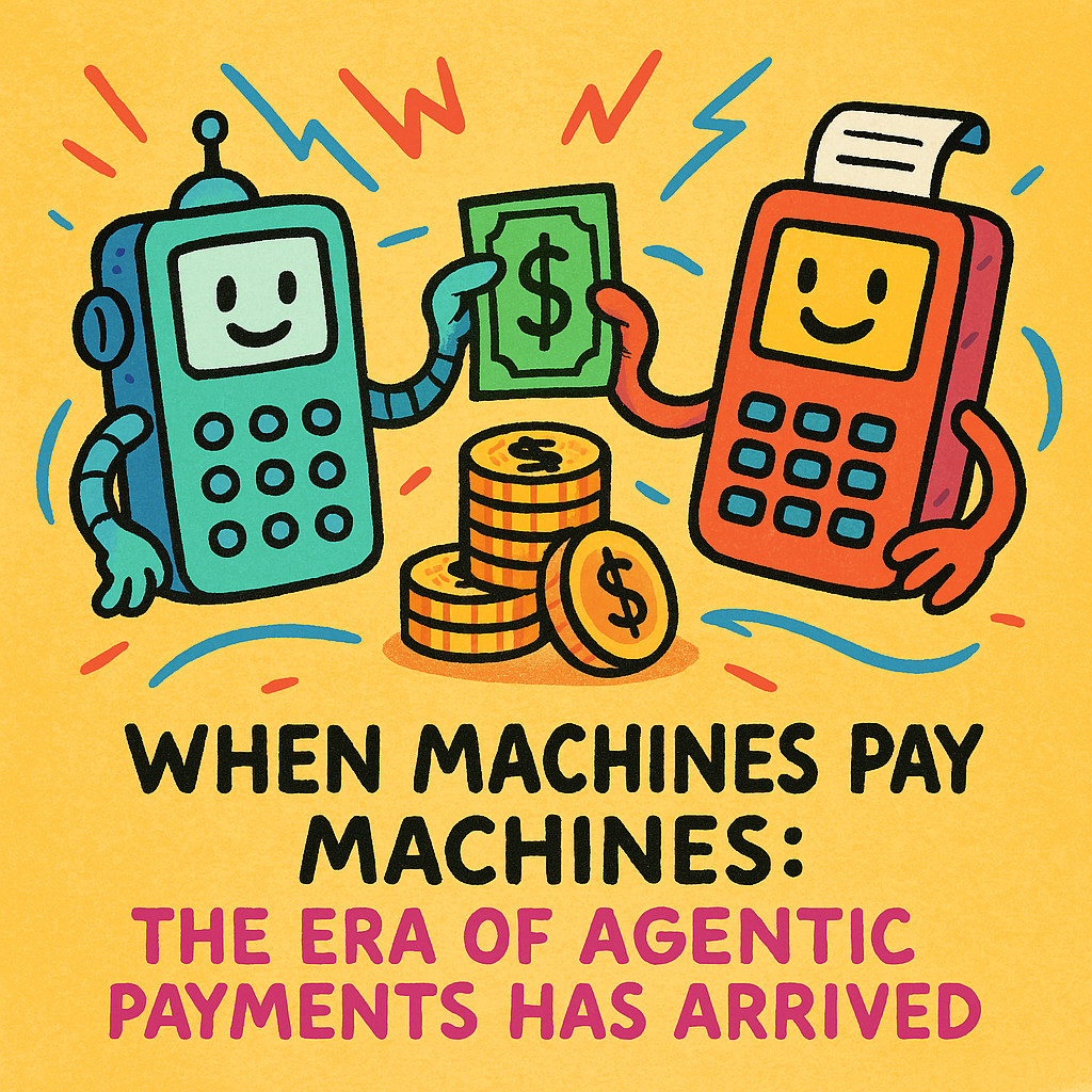 When Machines Pay Machines: The Era of Agentic Payments Has Arrived | by  Maria (Brewer) Palma | Medium