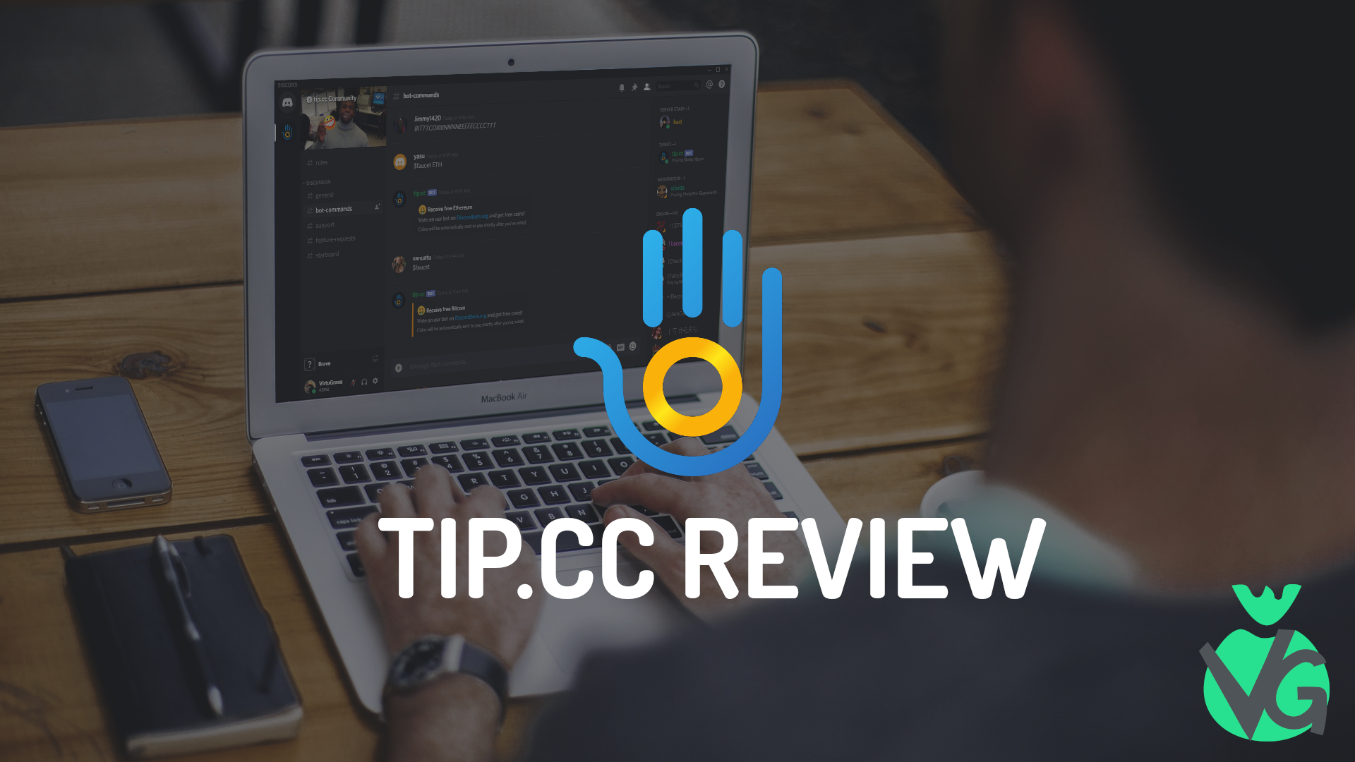 Discord Tip.cc Bot — V.G Review. In the world of cryptocurrencies we… | by  Virtu Grana | Medium