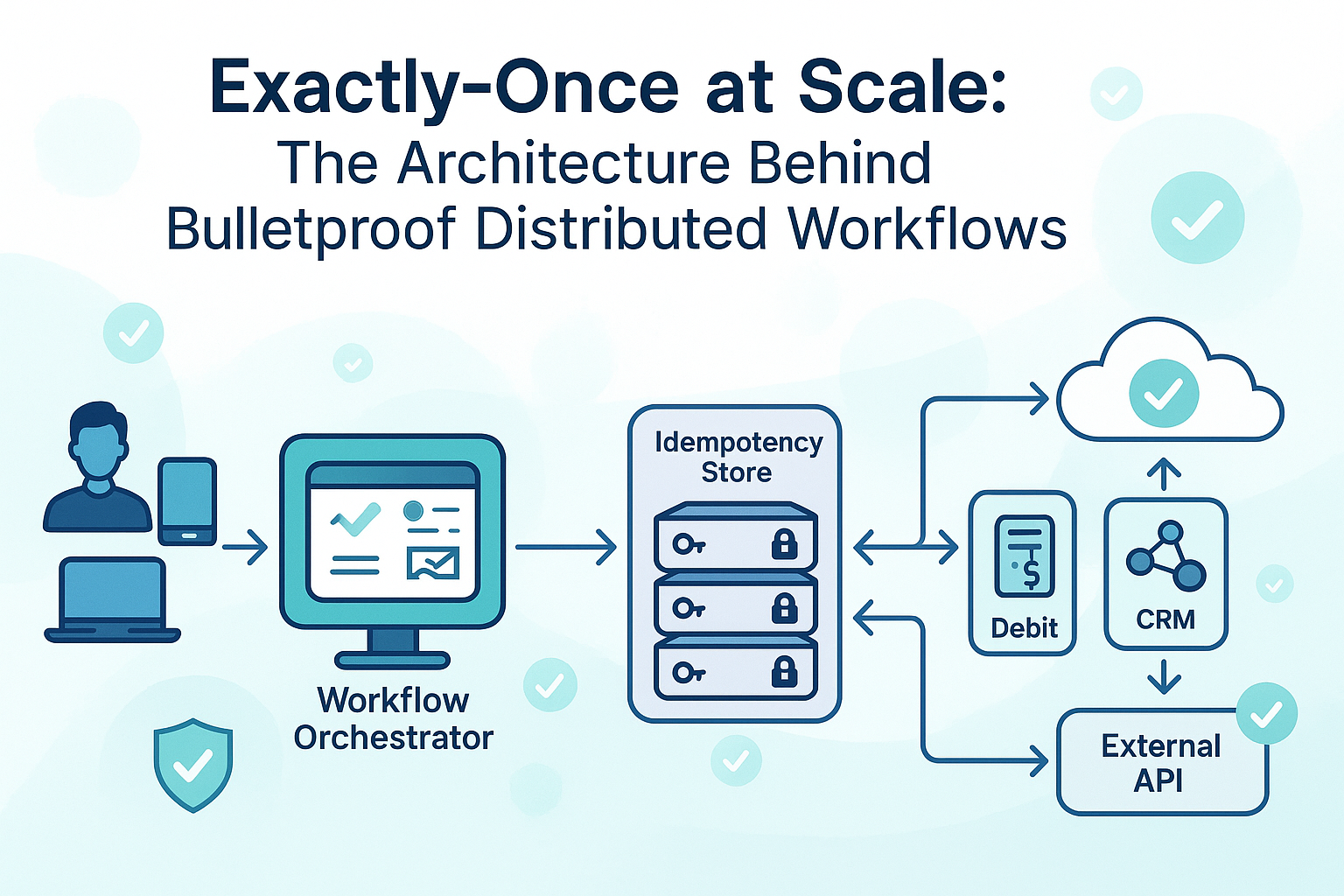 System Architecture : Exactly-Once processing for Distributed