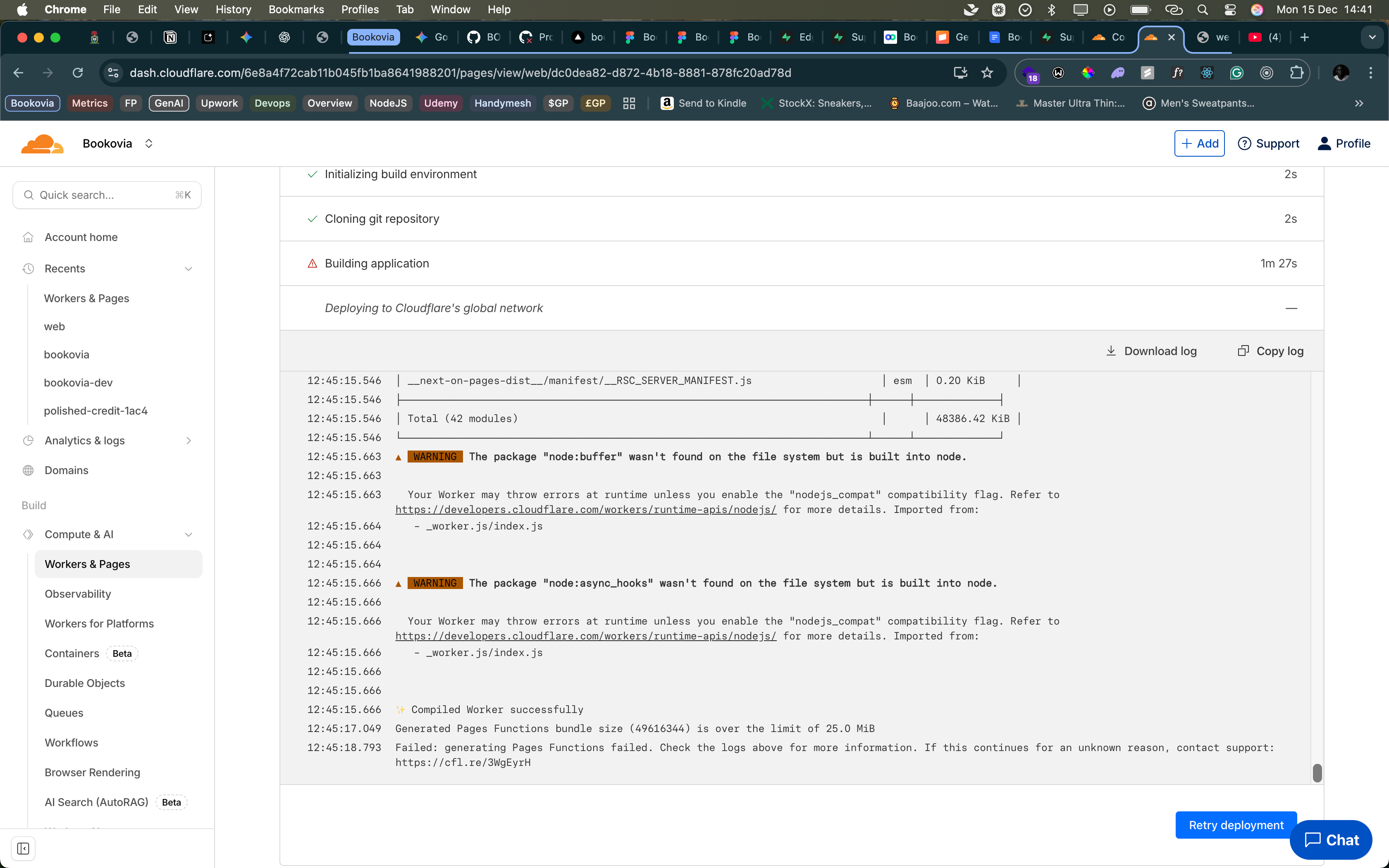 Migrating Next.js 16 from Vercel to Cloudflare: Overcoming the 25MB Limit |  by Yasir Gaji | Dec, 2025 | Medium