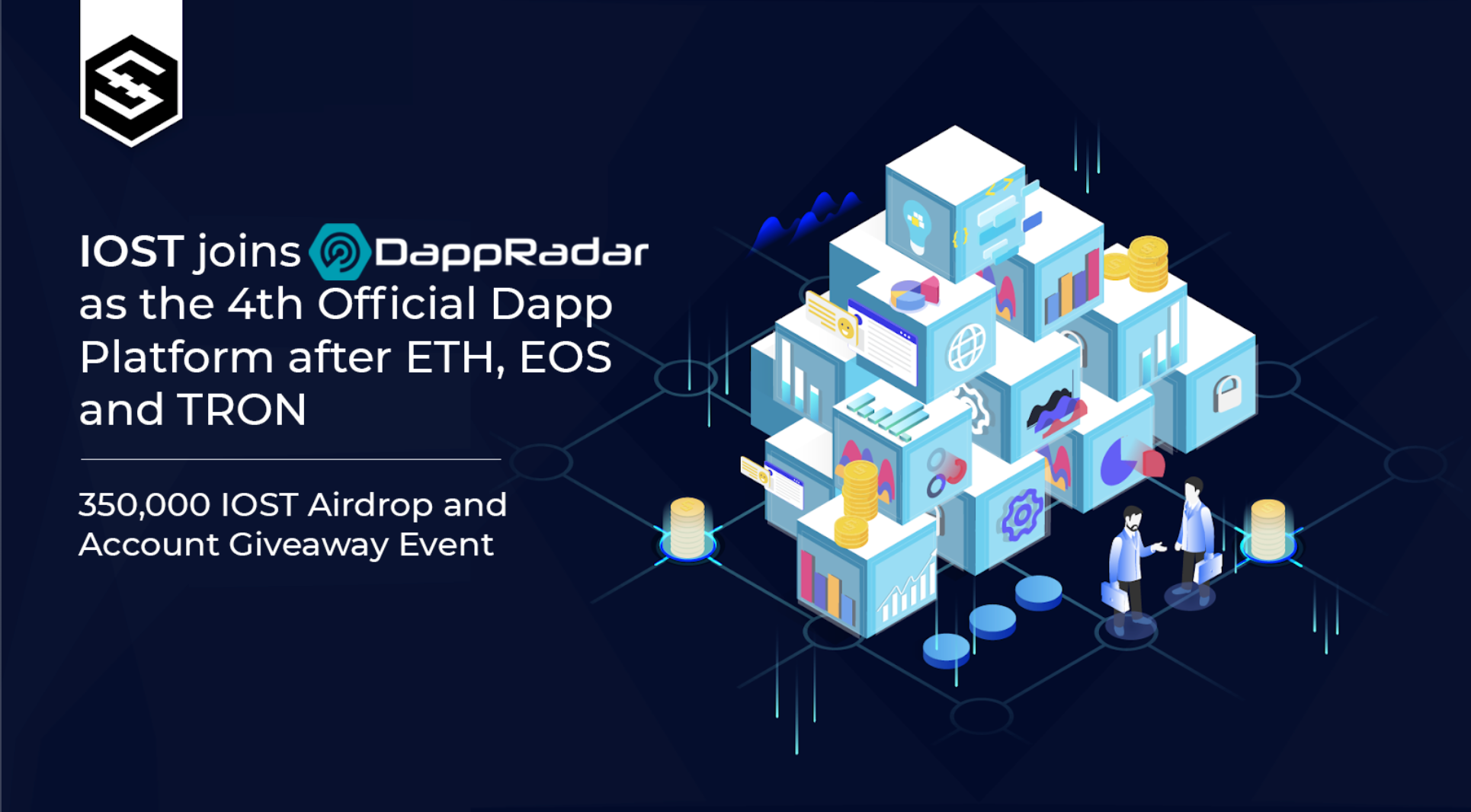 IOST が DappRadar に登場！Ethereum、EOS、TRONにつづく4番目のDappプラットフォーム | by MEET IOST |  Medium
