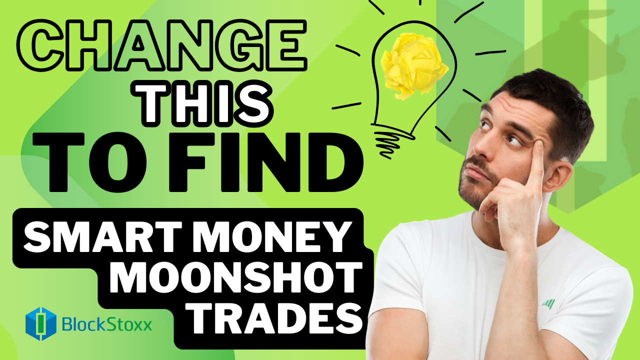 Change This To Find Smart Money MoonShot Trades | by Ryan | InsiderFinance  Wire