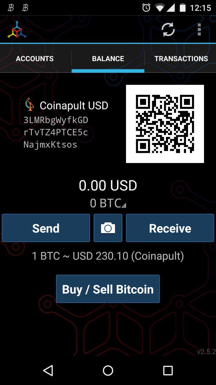 Coinapult and Mycelium Release USD-Locked Bitcoin Wallet | by Coinapult |  Medium