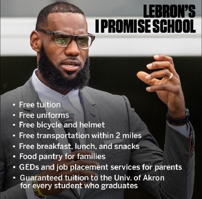 lebron james i promise