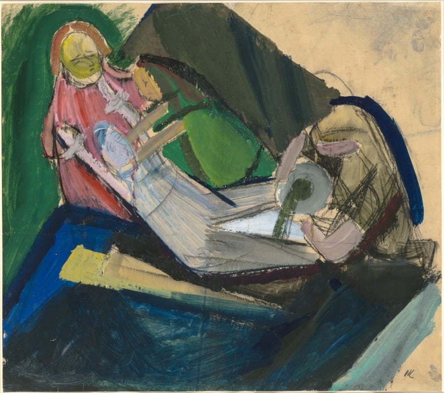 Impassioned Love and Tormented Loss: A New Acquisition by Oskar