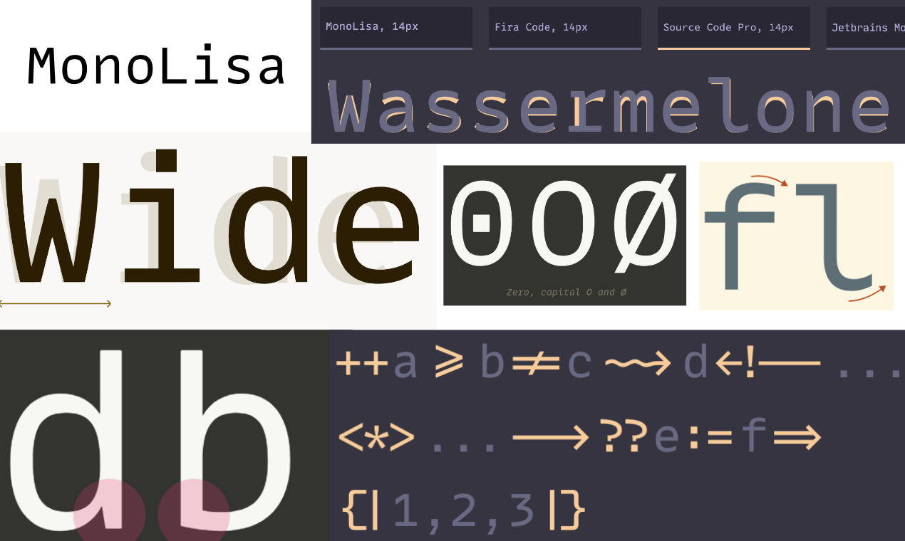 MonoLisa — A new font for developers | by Juho Vepsäläinen