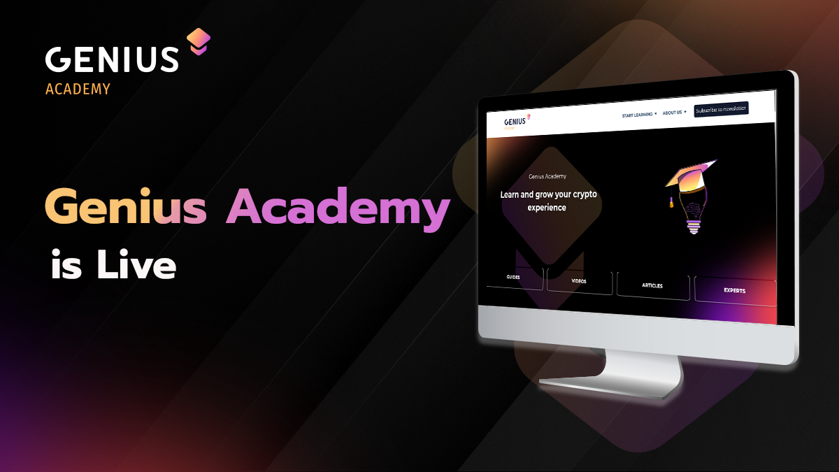 Genius Academy is Live. We are thrilled to announce the launch… | by Genius  Yield | Medium