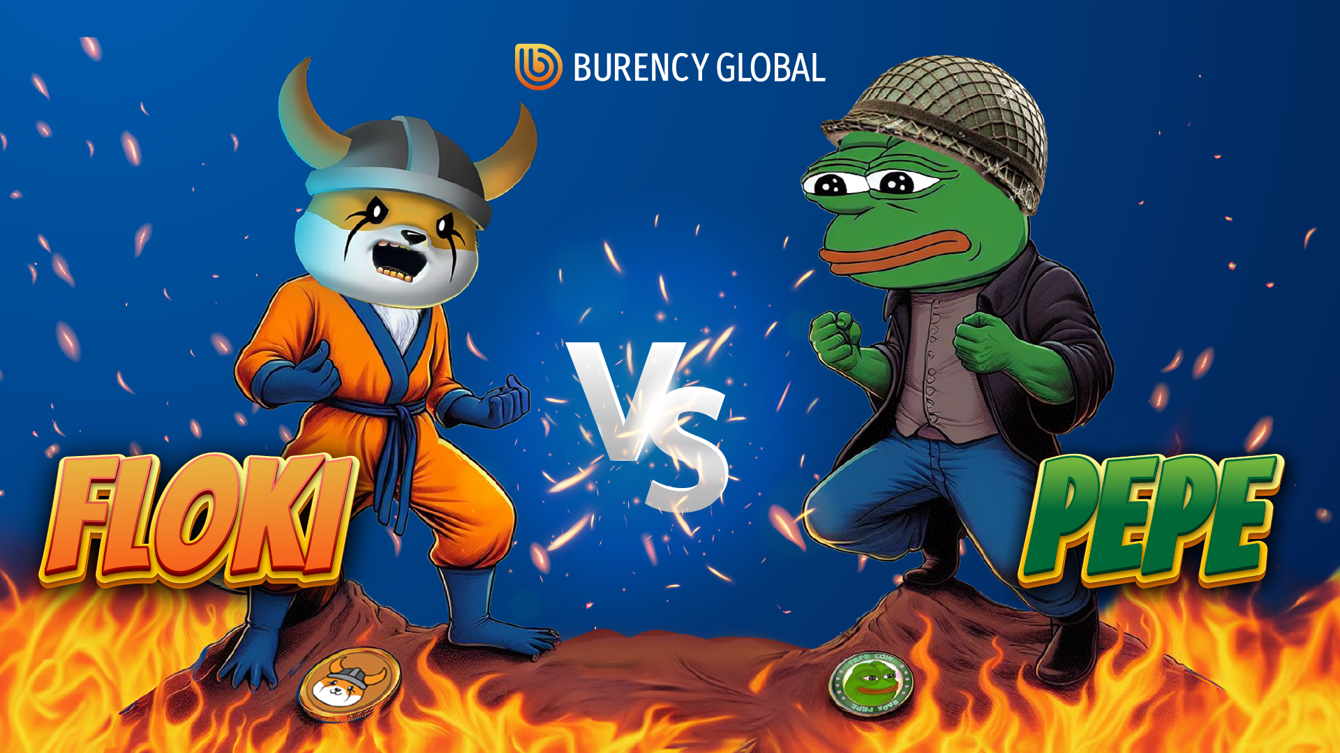 FLOKI VS PEPE. Pepe Coin: This cryptocurrency is named… | by Burency Global  | Medium