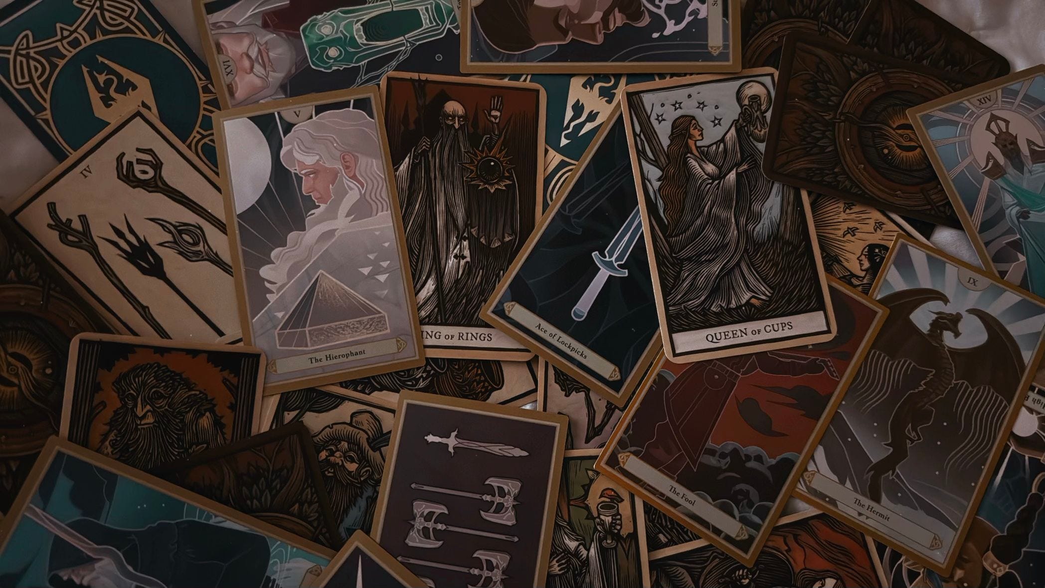 Insight Editions' Unreadable Tarot Decks: Fan Service Over
