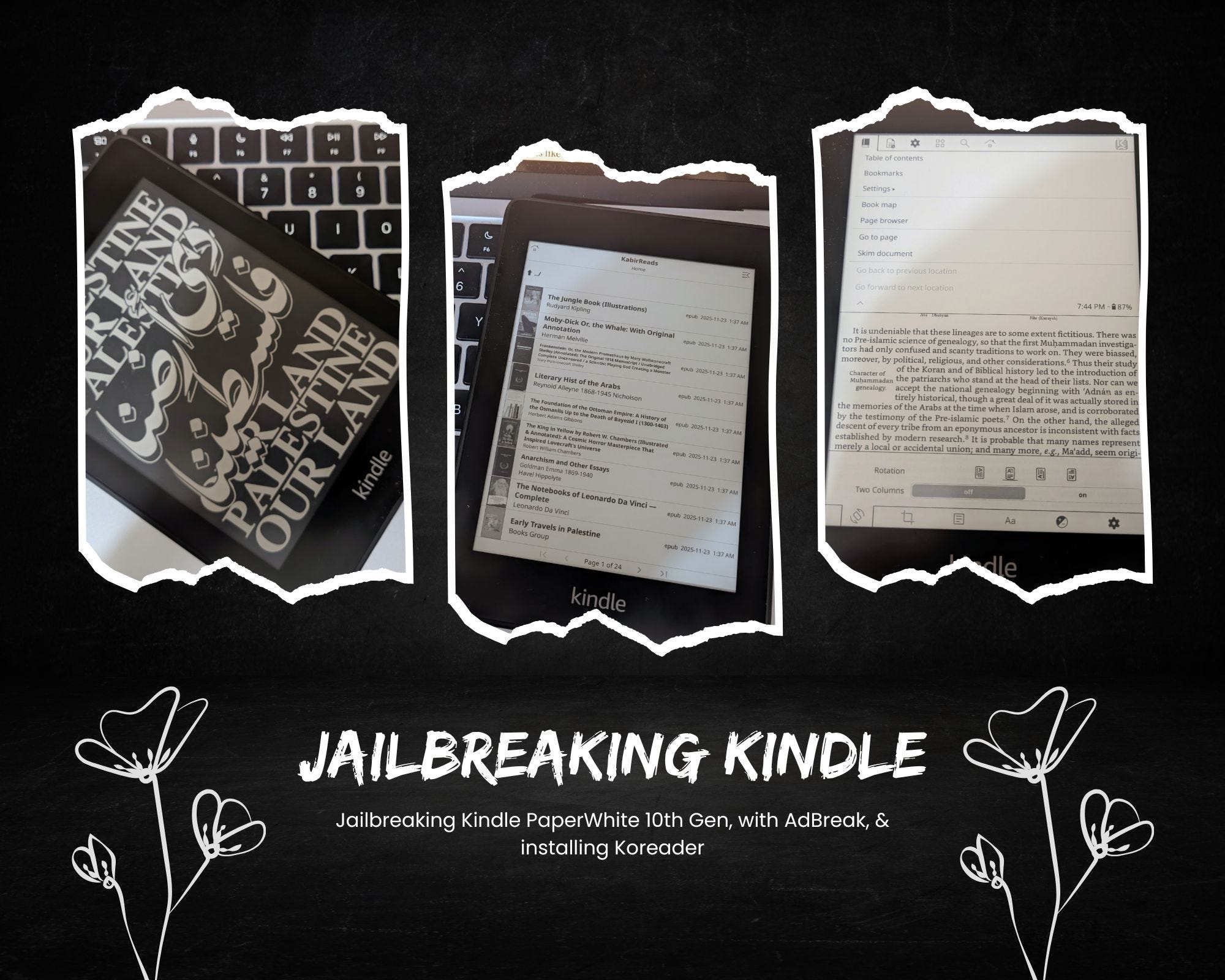 Jailbreaking Kindle with Adbreak 2025 | by Naimul Kabir | Medium
