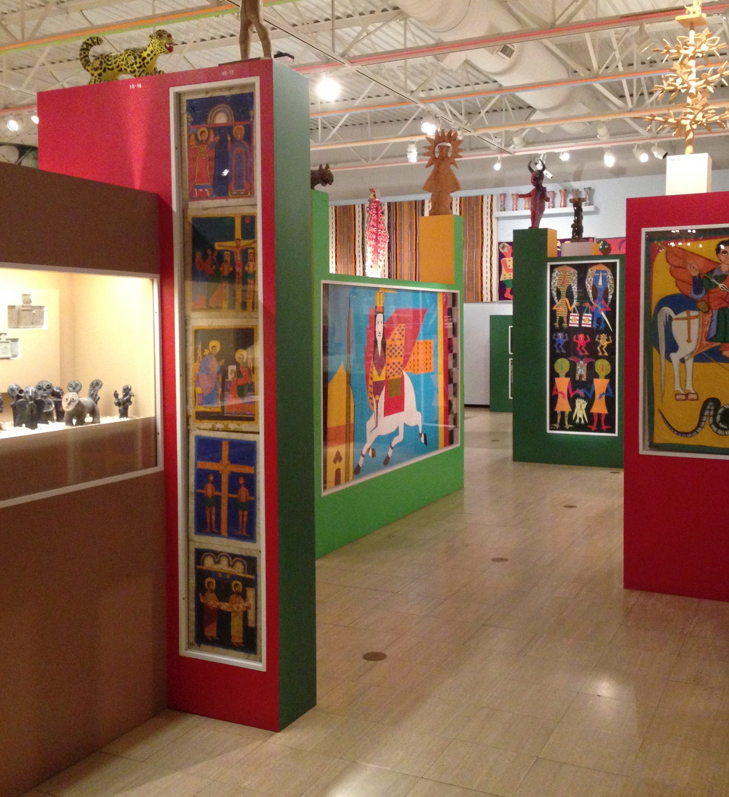 Girard's Folk Art Labyrinth. The Museum of International Folk Art