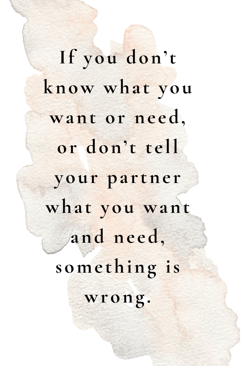 Partners Aren't Mind Readers, So Tell Them What You Want and Need. | by  Becky Whetstone, Ph.D. Marriage \u0026 Family Therapist | Medium, image size:800x1200