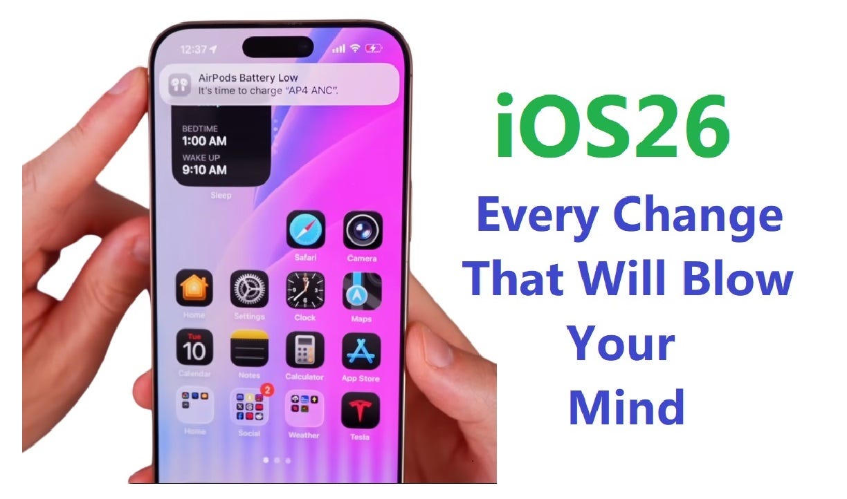 iOS 26: Every Change That Will Blow Your Mind | by Faizan Saghir