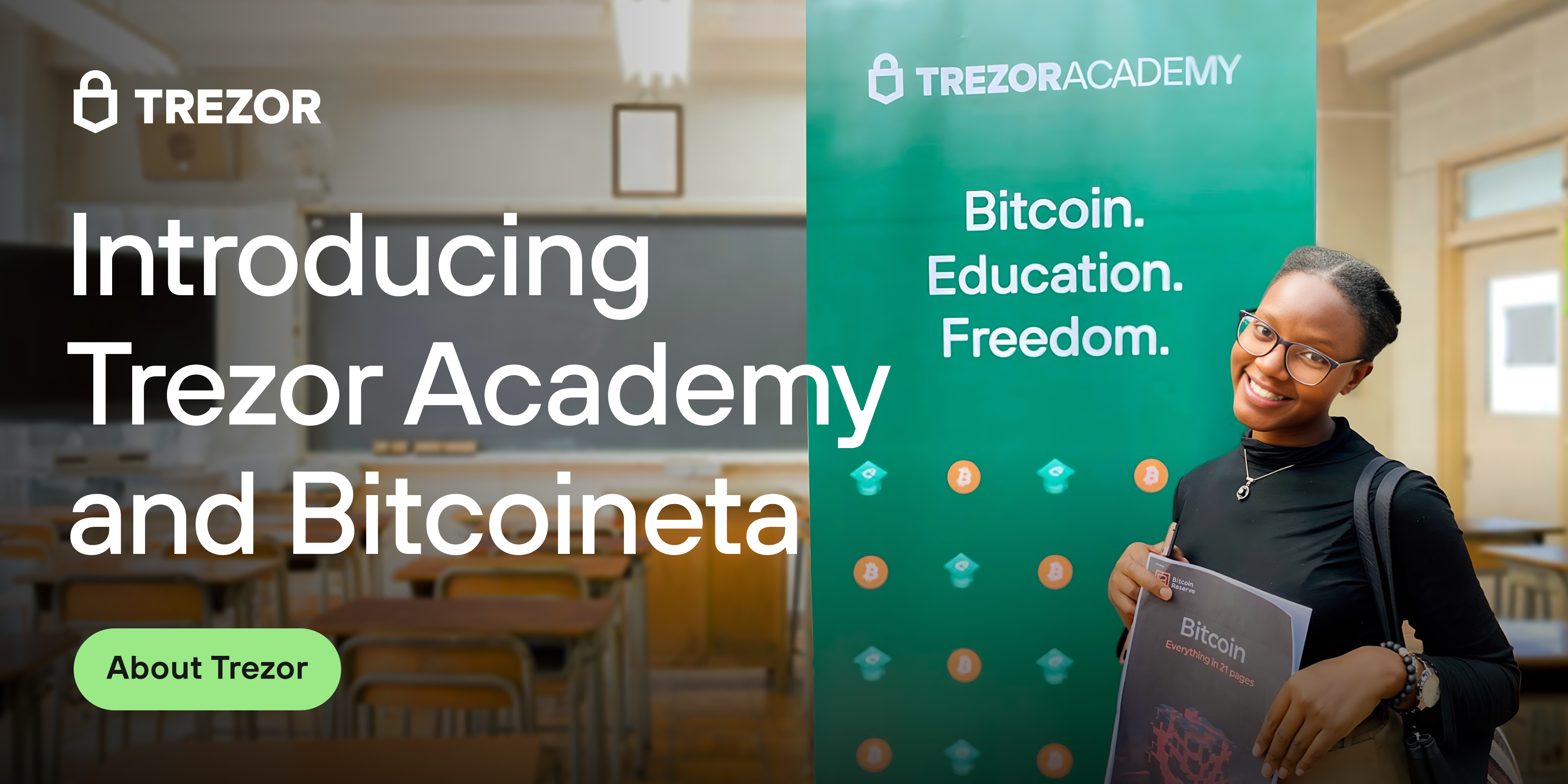 Introducing Trezor Academy & Bitcoineta: Spreading Bitcoin knowledge where  it matters the most | by SatoshiLabs | Trezor Blog