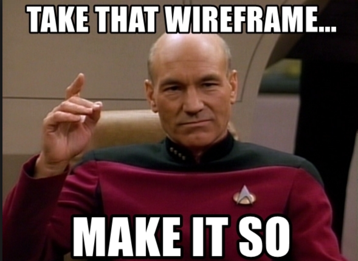 Don't insult designers with your wireframes | by Serkan | Medium, image size:1178x860