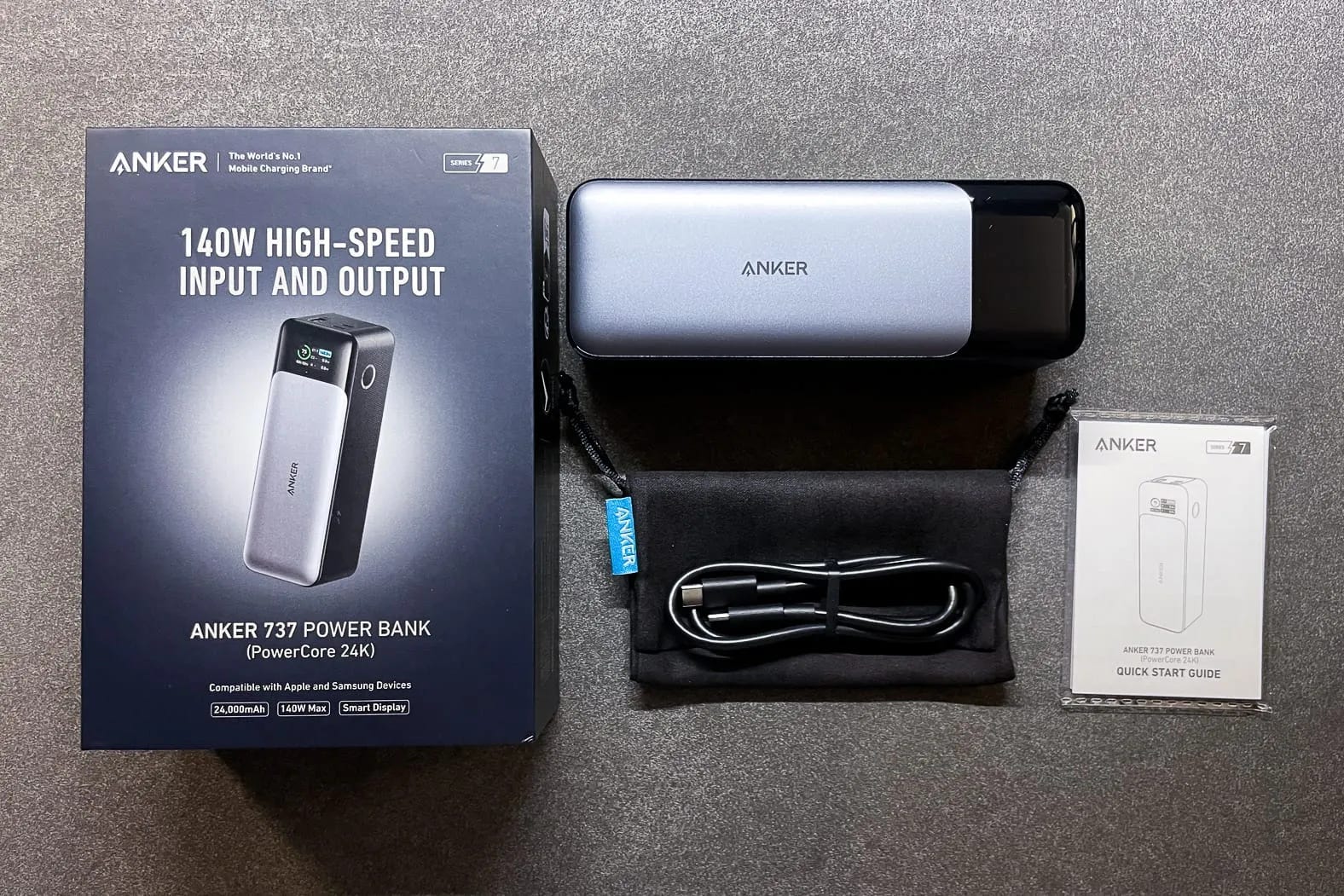 Anker 737 Power Bank（PowerCore 24000） Anker 737 Power Bank (PowerCore 24K) - Anker US