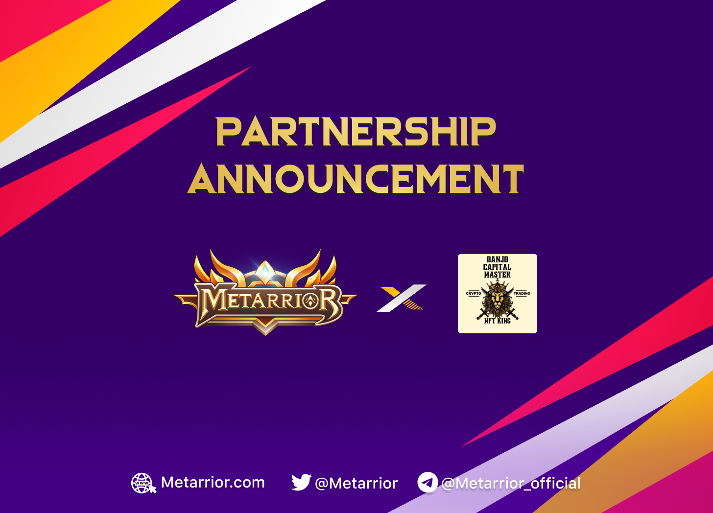 METARRIOR x DANJO CAPITAL MASTER: THE NEXT TRUSTED PARTNER REVEALED | by  MetaFe - Web3 Game Publisher | Medium