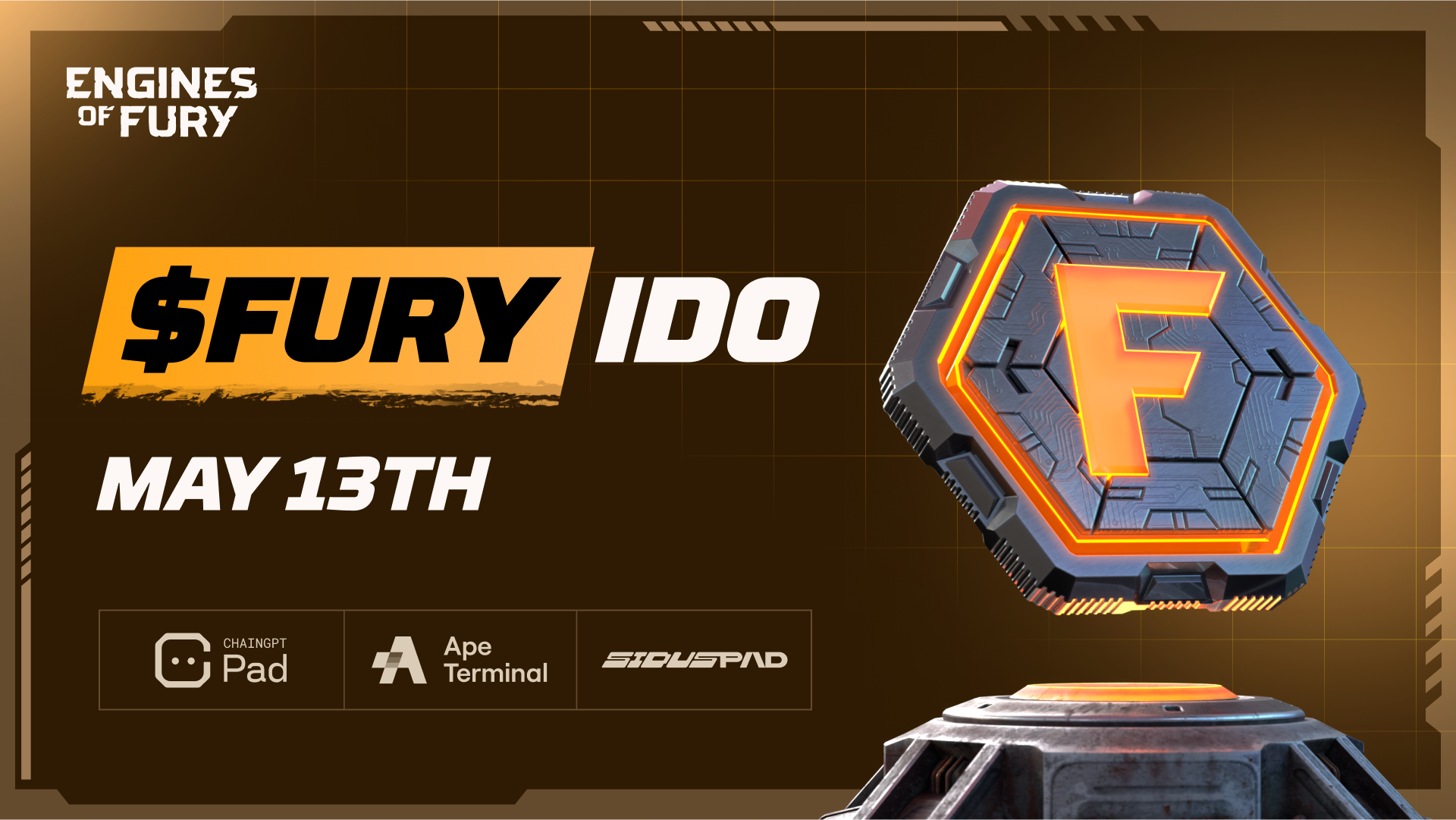 FURY IDO SCHEDULE: the most anticipated announcement is here. | by Engines  of Fury | Medium