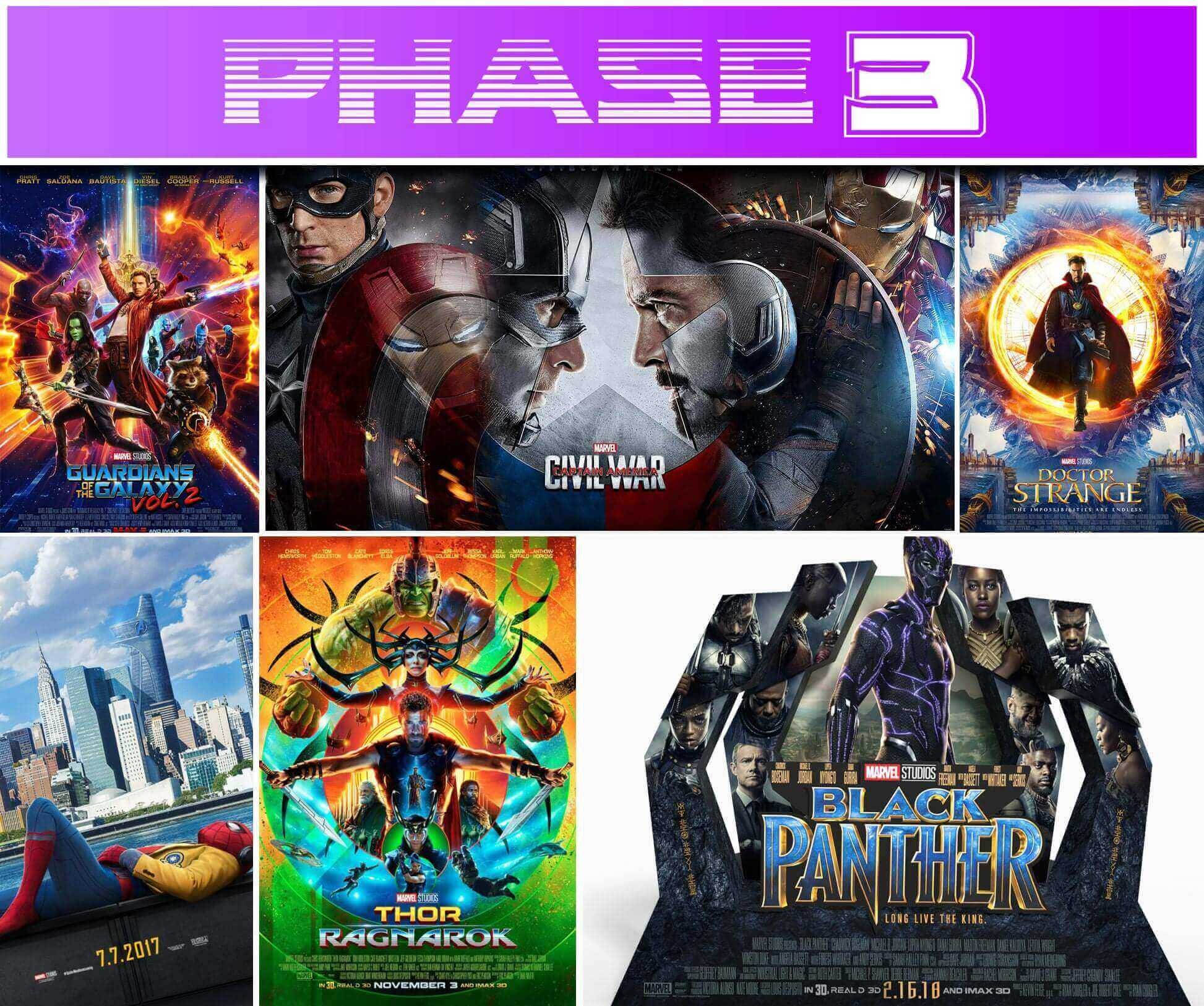 The Visual Guide to the Marvel Cinematic Universe : Phase 3