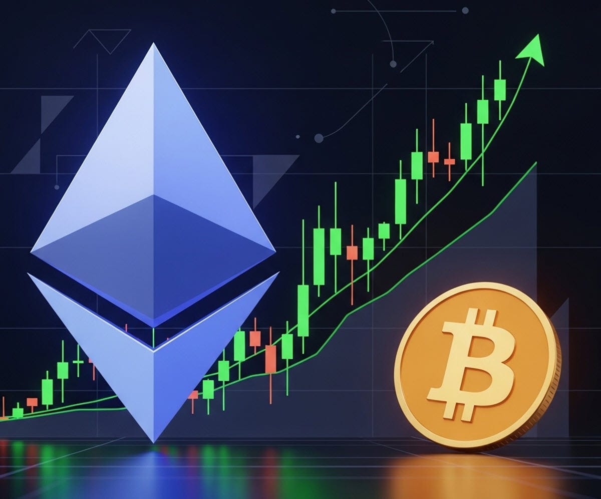 Ethereum Breaks Out Against Bitcoin: Is a New Crypto Cycle Emerging? | by  Faisal Khan | Technicity | Medium