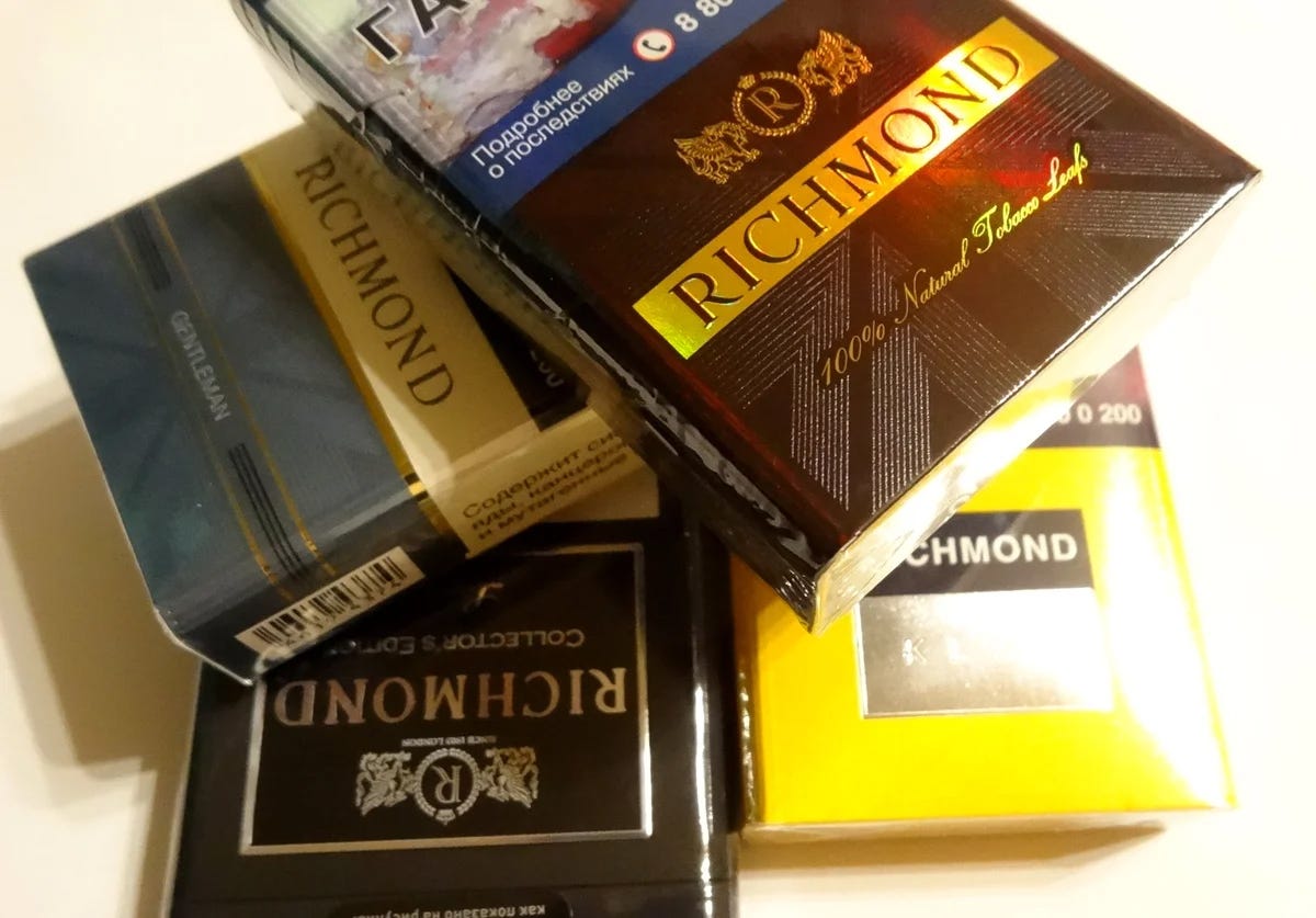 canned cigarettes 1930s French cigarette box from 1930s : r/interestingasfuck
