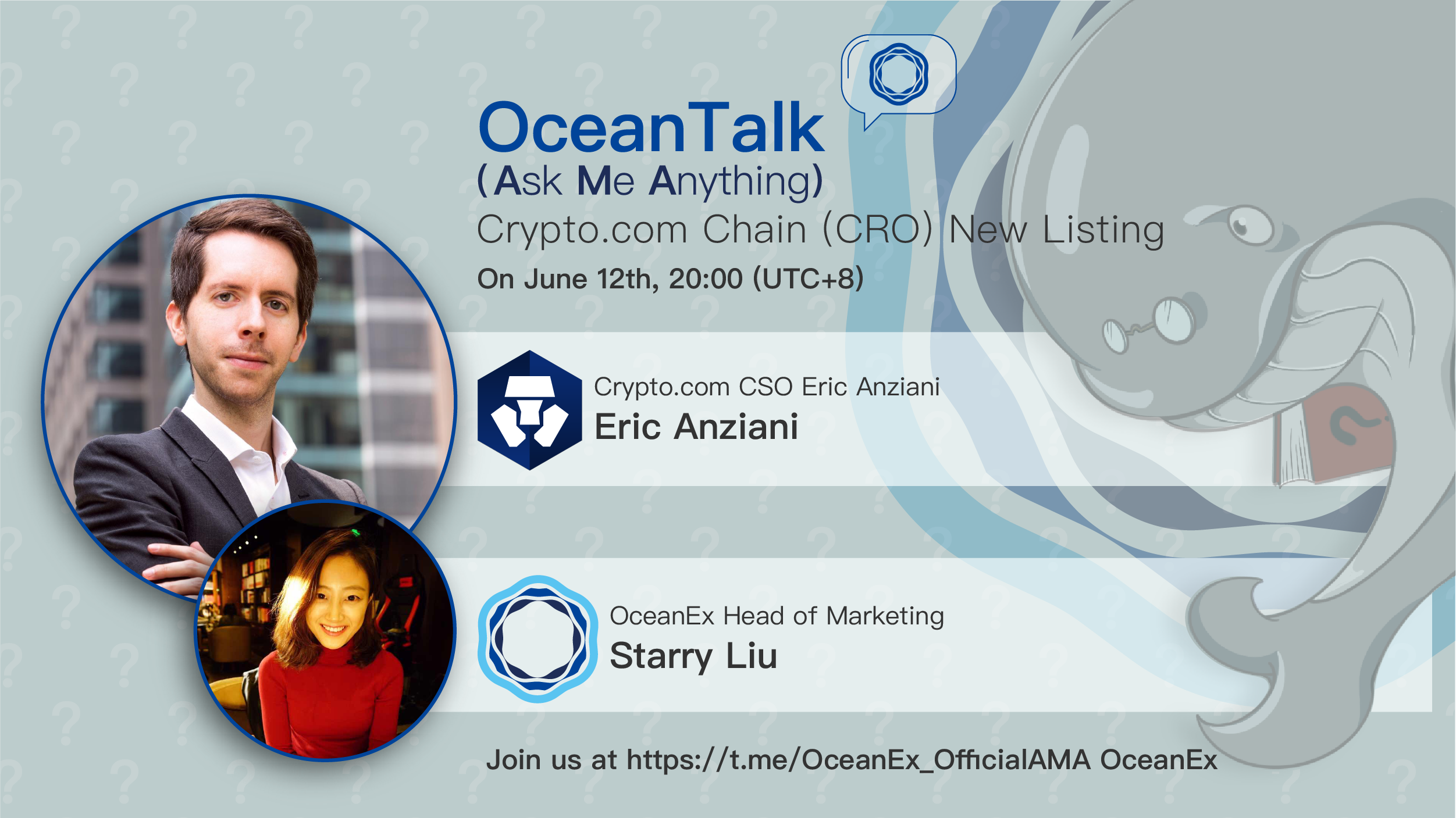OceanTalk- AMA Series Crypto.com ( CRO special) OceanEx | by Roy Noom |  Medium