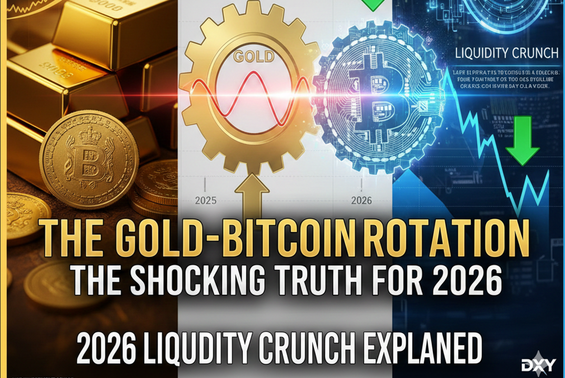 The Truth About Gold-Bitcoin Rotation: How the 2026 Liquidity Cycle Will  Impact Crypto Prices | Coinmonks