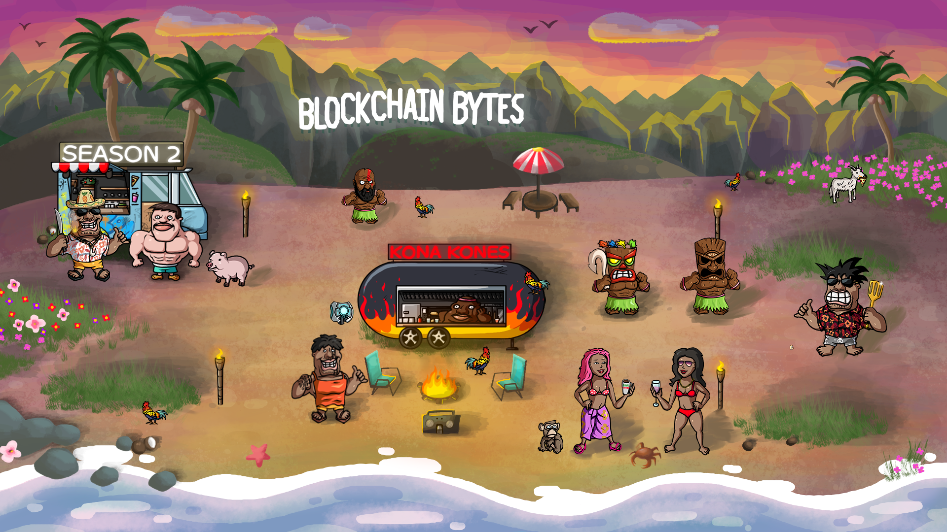 Blockchain Bytes - Season One. Season One- Kona Kones | by BLOCKCHAIN BYTES  | Coinmonks | Medium