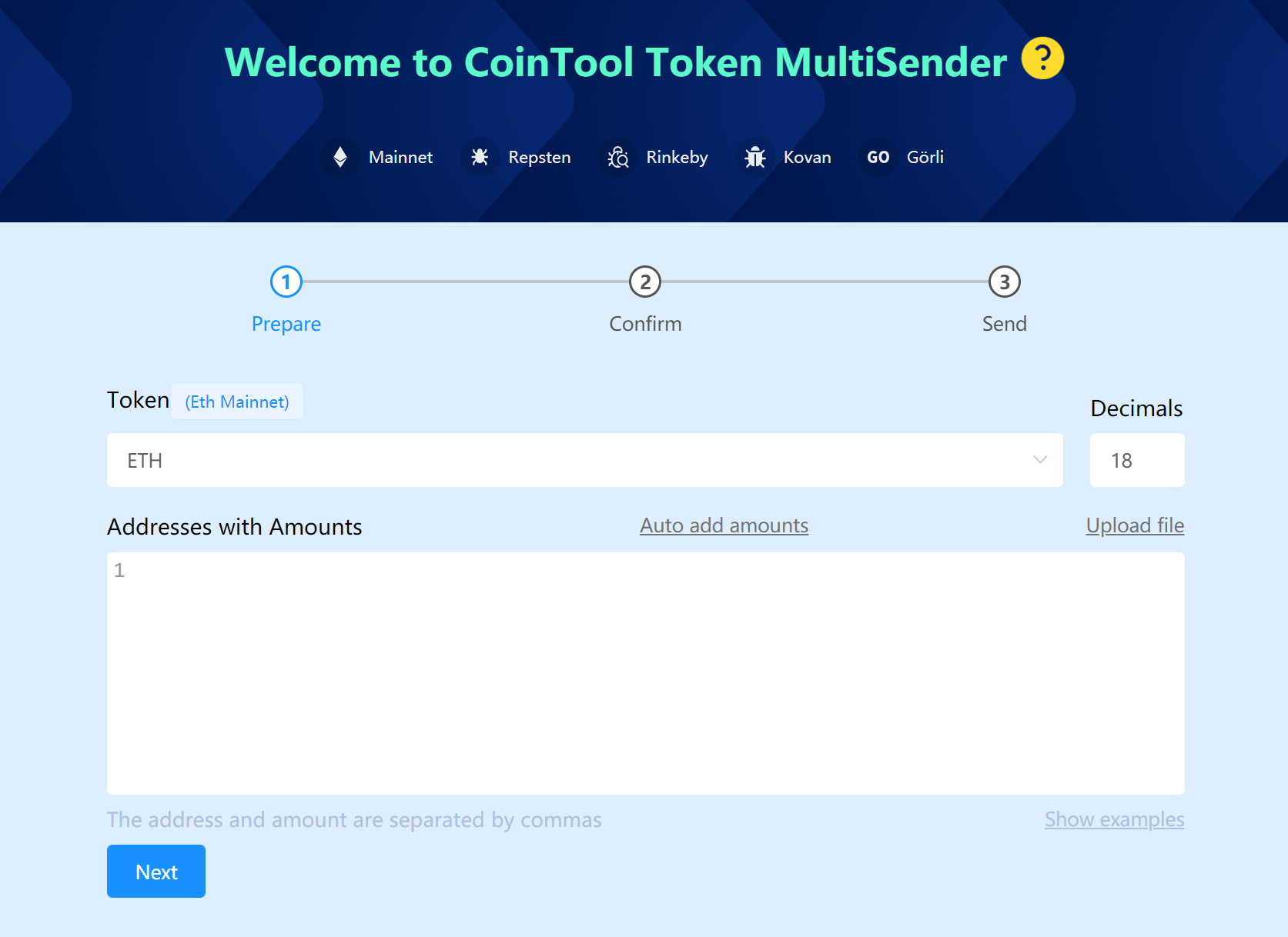 イーサリアムトークンを複数アドレスに一括送金する方法 - cointool - Medium