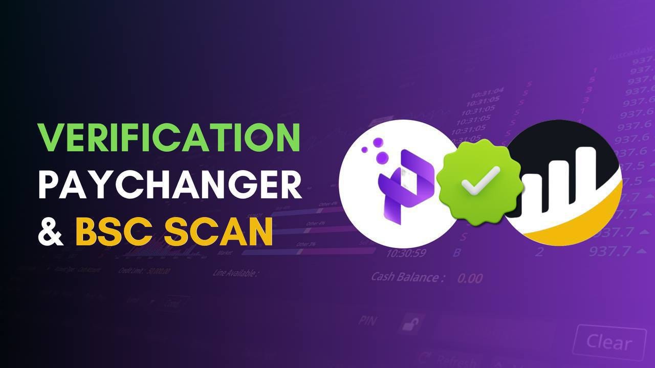 Verification at BscScan! - Pay Changer - Medium