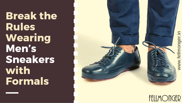 Break the Rules Wearing Men's Sneakers with Formals | by Fellmonger | Medium