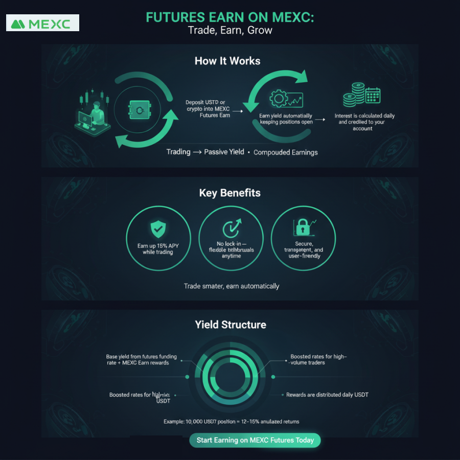 Futures Earn on MEXC: How You Can Earn Up to 15% While Trading | by  Clazymike | Medium