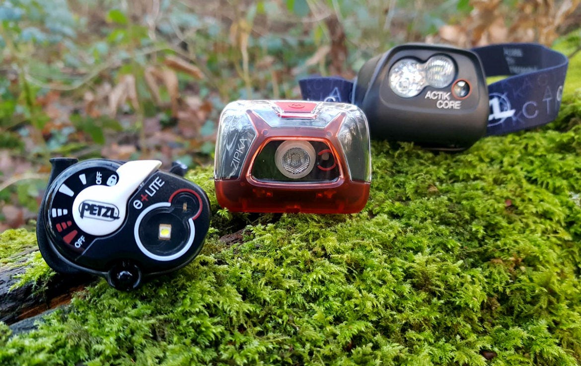 Petzl ACTIK CORE, ZIPKA and e+LITE review | by Mountain and Co