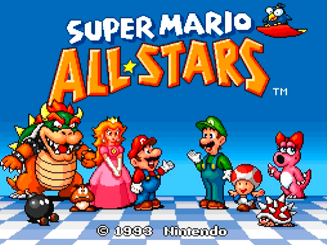 all games mario